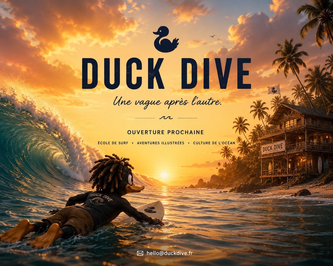 Duck Dive - Ouverture prochaine